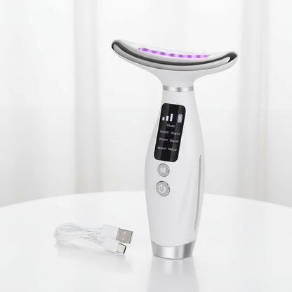 Appareil de massage liftant éclatant pour le visage et le cou de Jeunesse Élégante